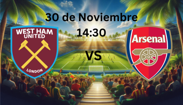 West Ham vs Arsenal Pronóstico: Predicción 0-1